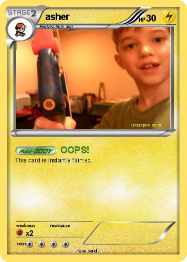 Pokemon asher