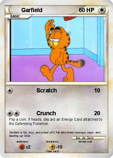 Pokemon Garfield