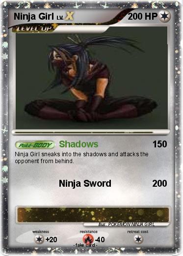 Pokemon Ninja Girl