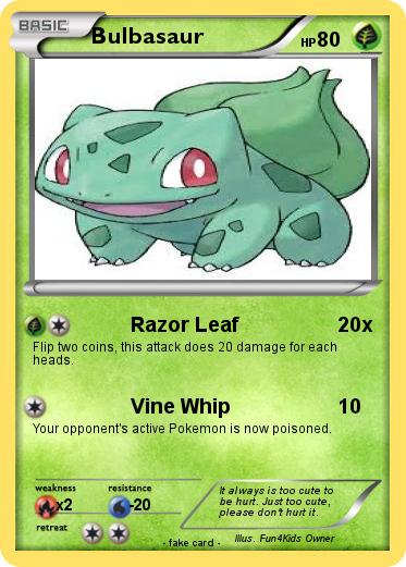 Pokemon Bulbasaur