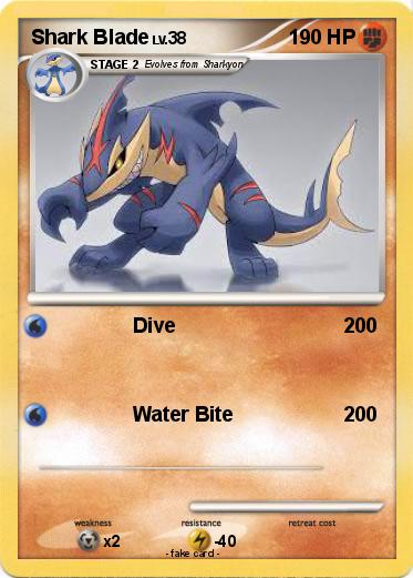 Pokemon Shark Blade