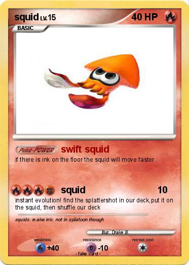 Pokemon squid