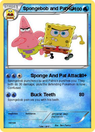 Pokemon Spongebob and Patrick