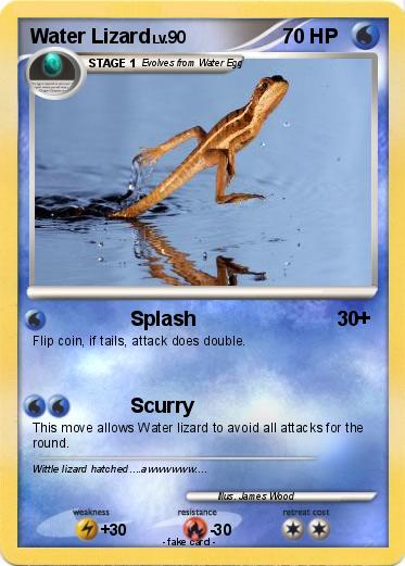 Pokemon Water Lizard