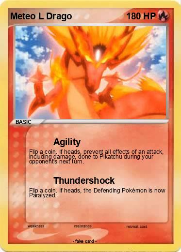 Pokemon Meteo L Drago