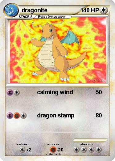 Pokemon dragonite