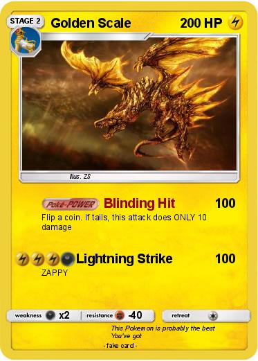 Pokemon Golden Scale