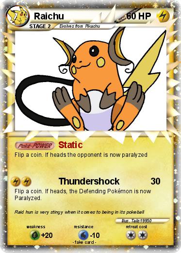 Pokemon Raichu