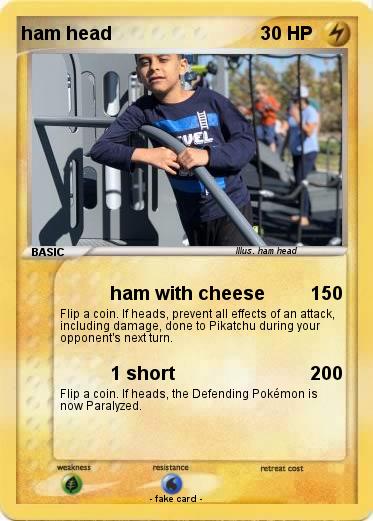 Pokemon ham head