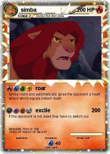 Pokemon simba