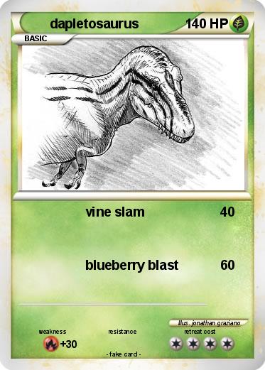 Pokemon dapletosaurus