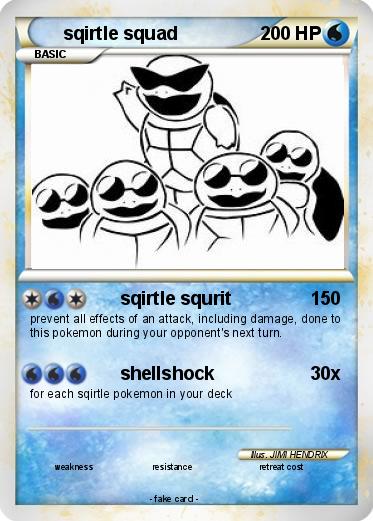 Pokemon sqirtle squad
