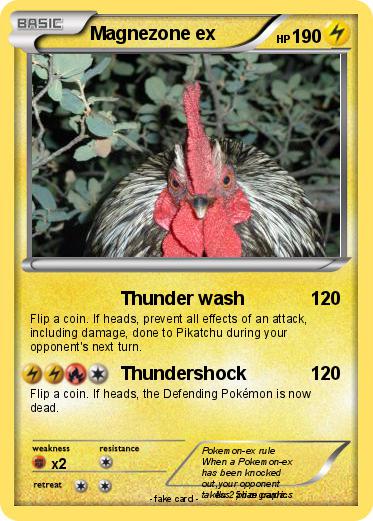 Pokemon Magnezone ex
