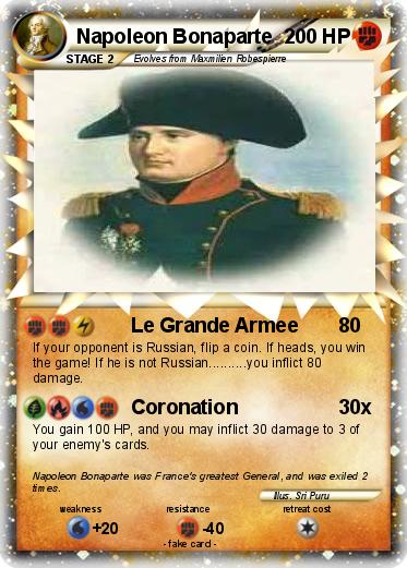 Pokemon Napoleon Bonaparte