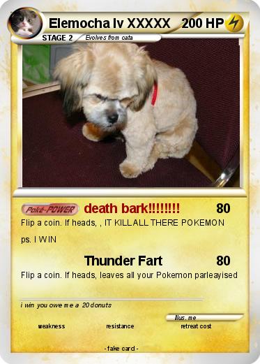 Pokemon Elemocha lv XXXXX