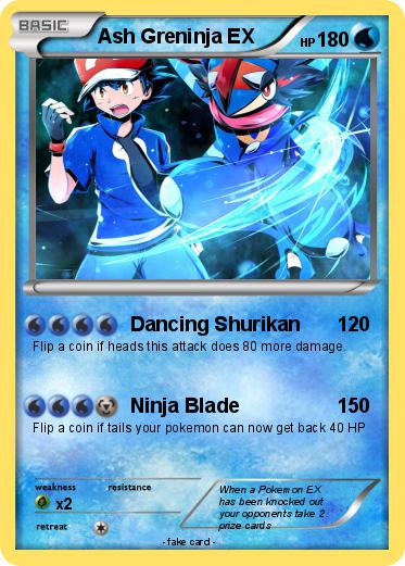 Pokemon Ash Greninja EX