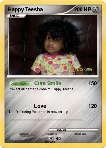Pokemon Happy Teesha