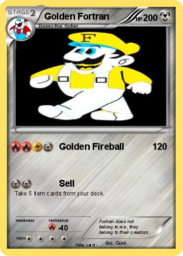 Pokemon Golden Fortran