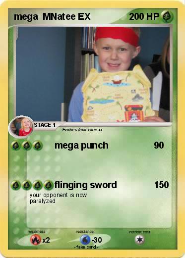 Pokemon mega  MNatee EX