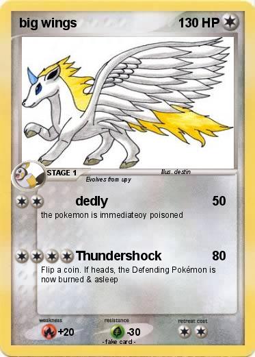Pokemon big wings