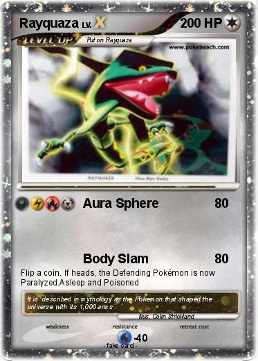 Pokemon Rayquaza