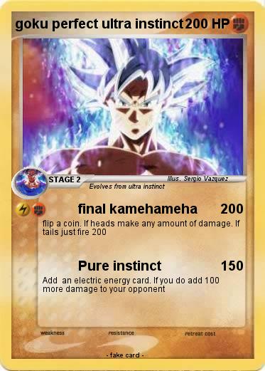Pokemon goku perfect ultra instinct