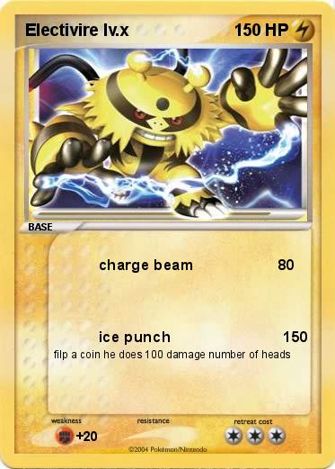 Pokemon Electivire lv.x