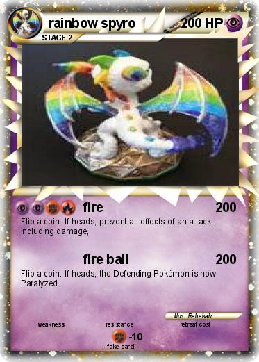 Pokemon rainbow spyro