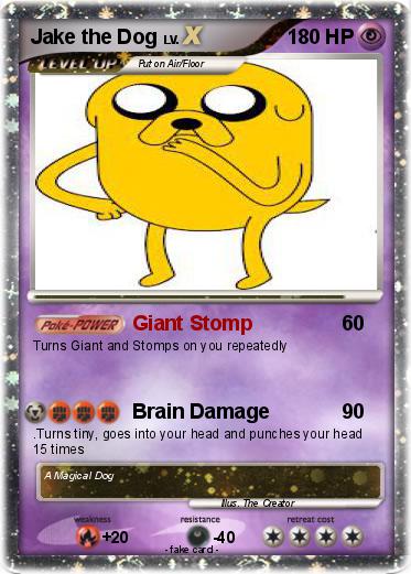 Pokemon Jake the Dog