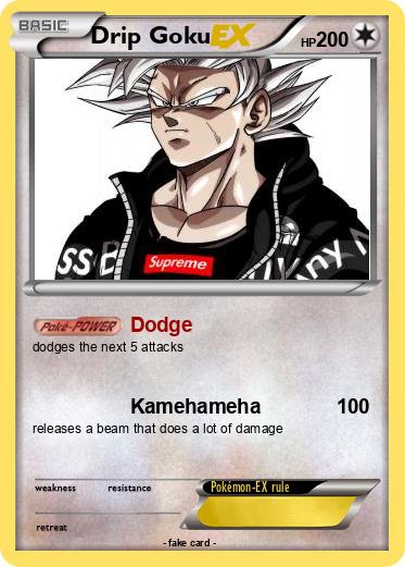 Pokemon Drip Goku