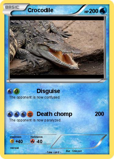 Pokemon Crocodile