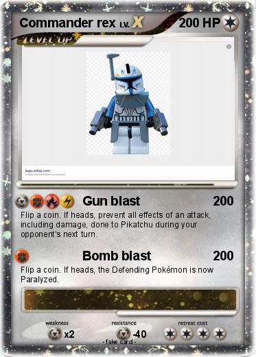 Pokemon Commander rex