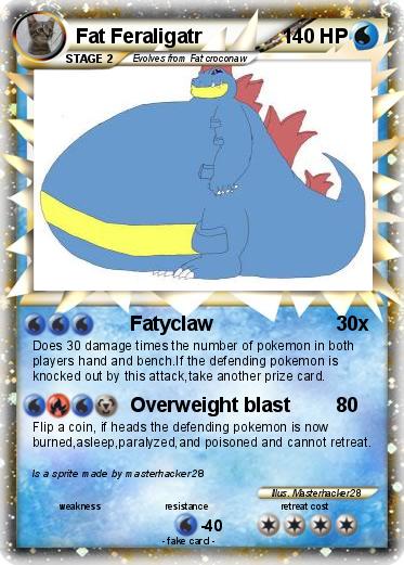 Pokemon Fat Feraligatr