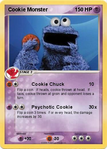 Pokemon Cookie Monster