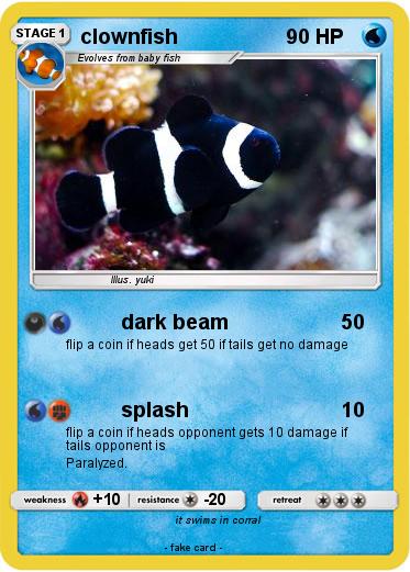 Pokemon clownfish