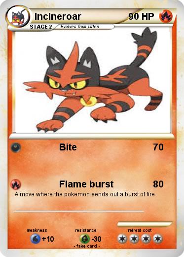 Pokemon Incineroar