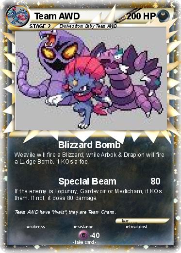Pokemon Team AWD