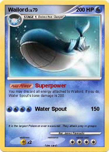 Pokemon Wailord