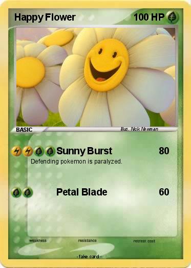 Pokemon Happy Flower