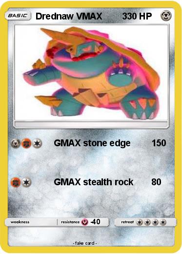 Pokemon Drednaw VMAX        3
