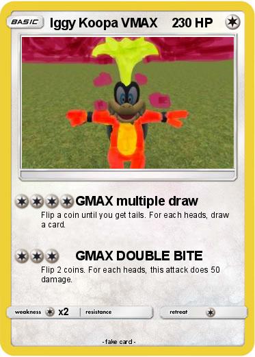 Pokemon Iggy Koopa VMAX    2