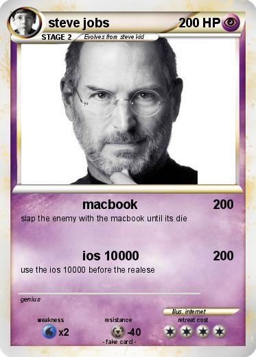 Pokemon steve jobs