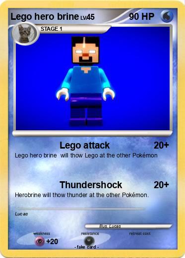 Pokemon Lego hero brine