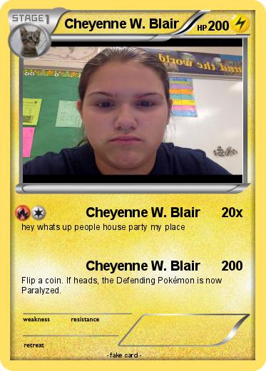 Pokemon Cheyenne W. Blair