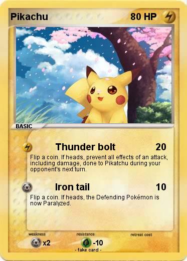 Pokemon Pikachu