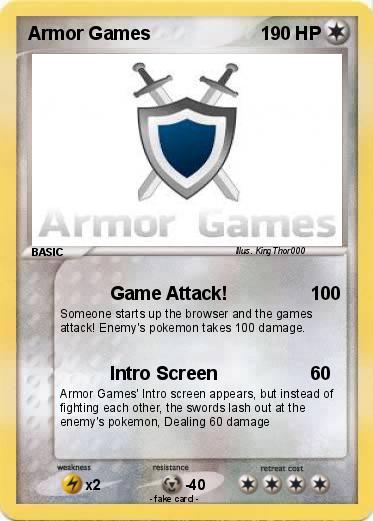 Pokemon Armor Games