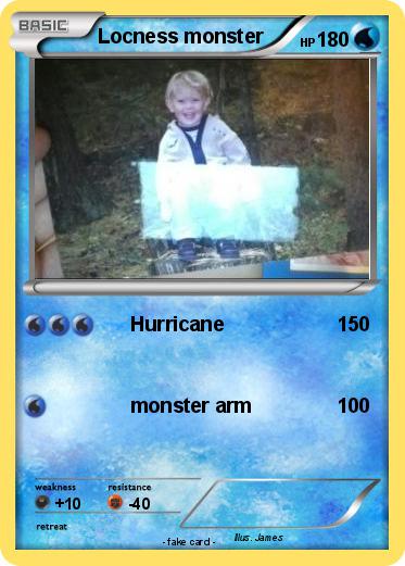 Pokemon Locness monster