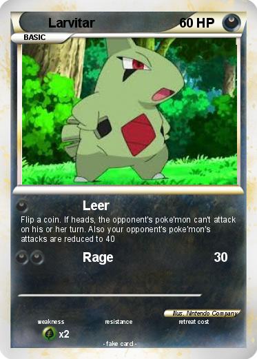 Pokemon Larvitar