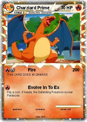 Pokemon Charziard Prime