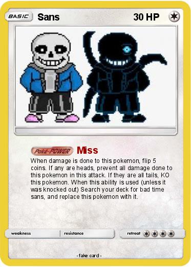 Pokemon Sans